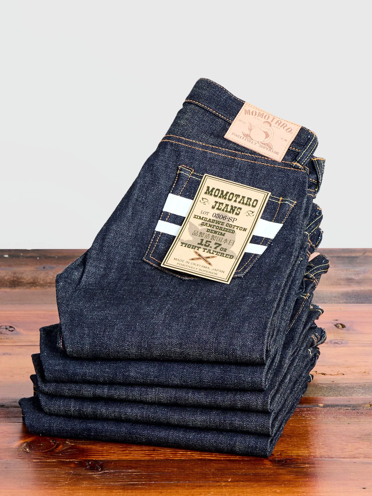 0306-SP "Going to Battle" 15.7oz Selvedge Denim - Tight Tapered Fit