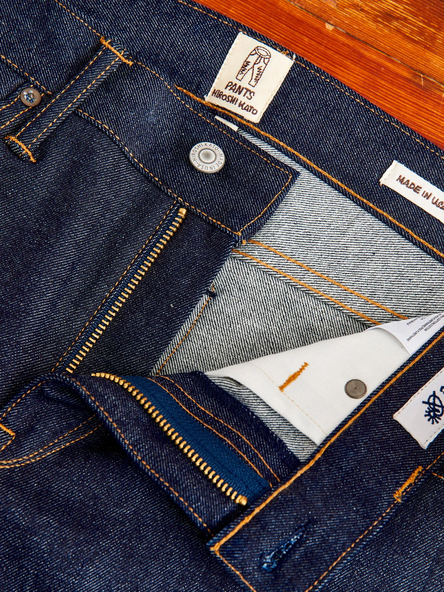 10.5oz Stretch Selvedge Denim - Pen Slim