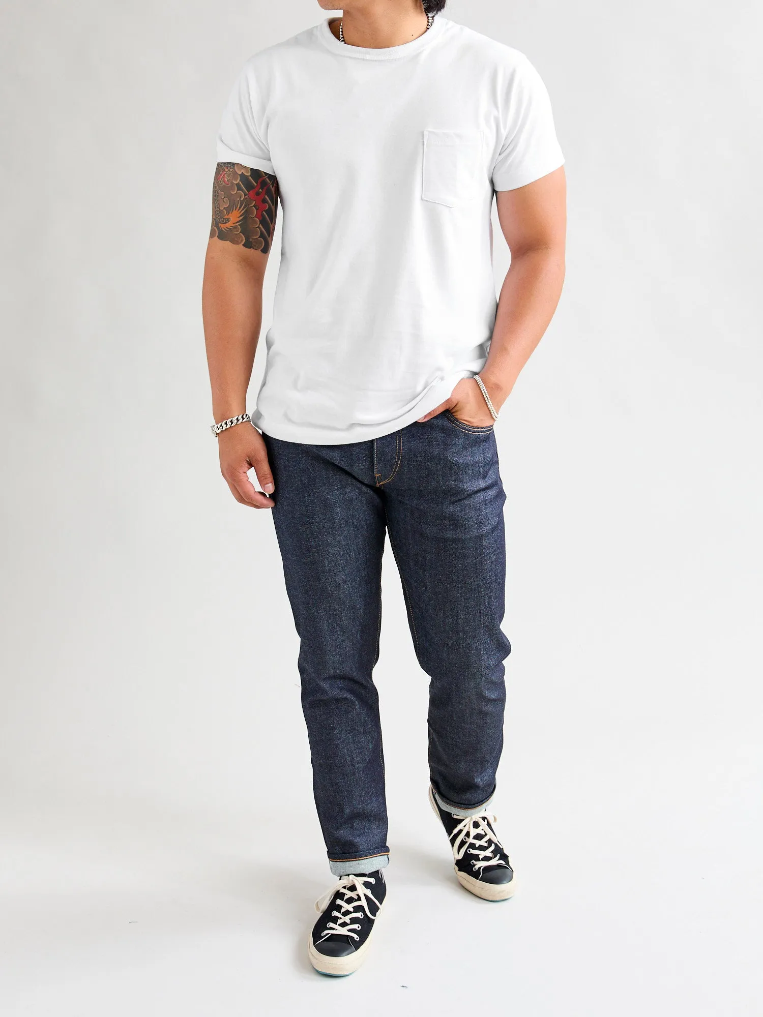 10.5oz Stretch Selvedge Denim - Pen Slim