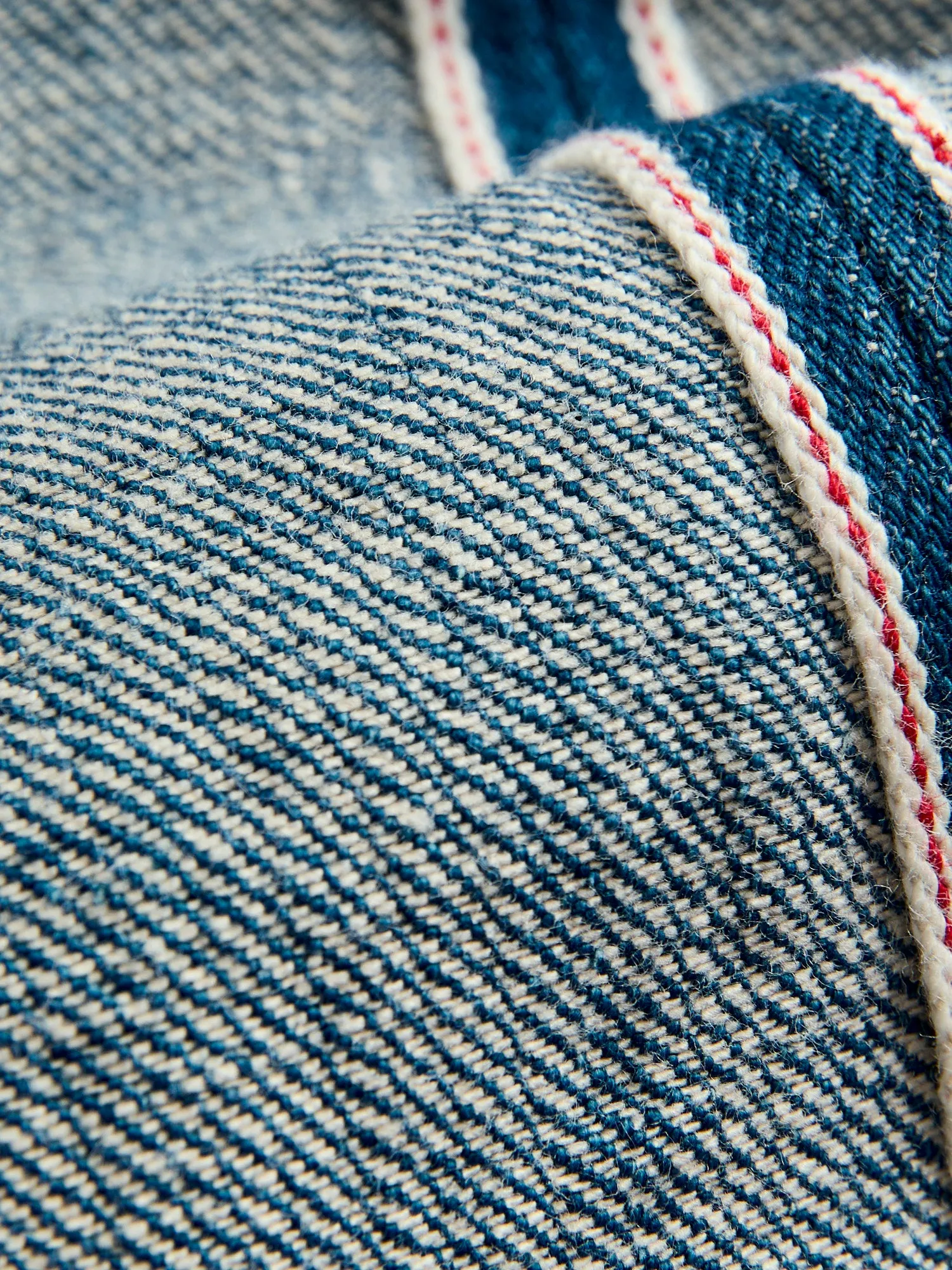 570-OFBD "Old Fade Blue" 13.7oz Selvedge Denim - Classic Straight Fit