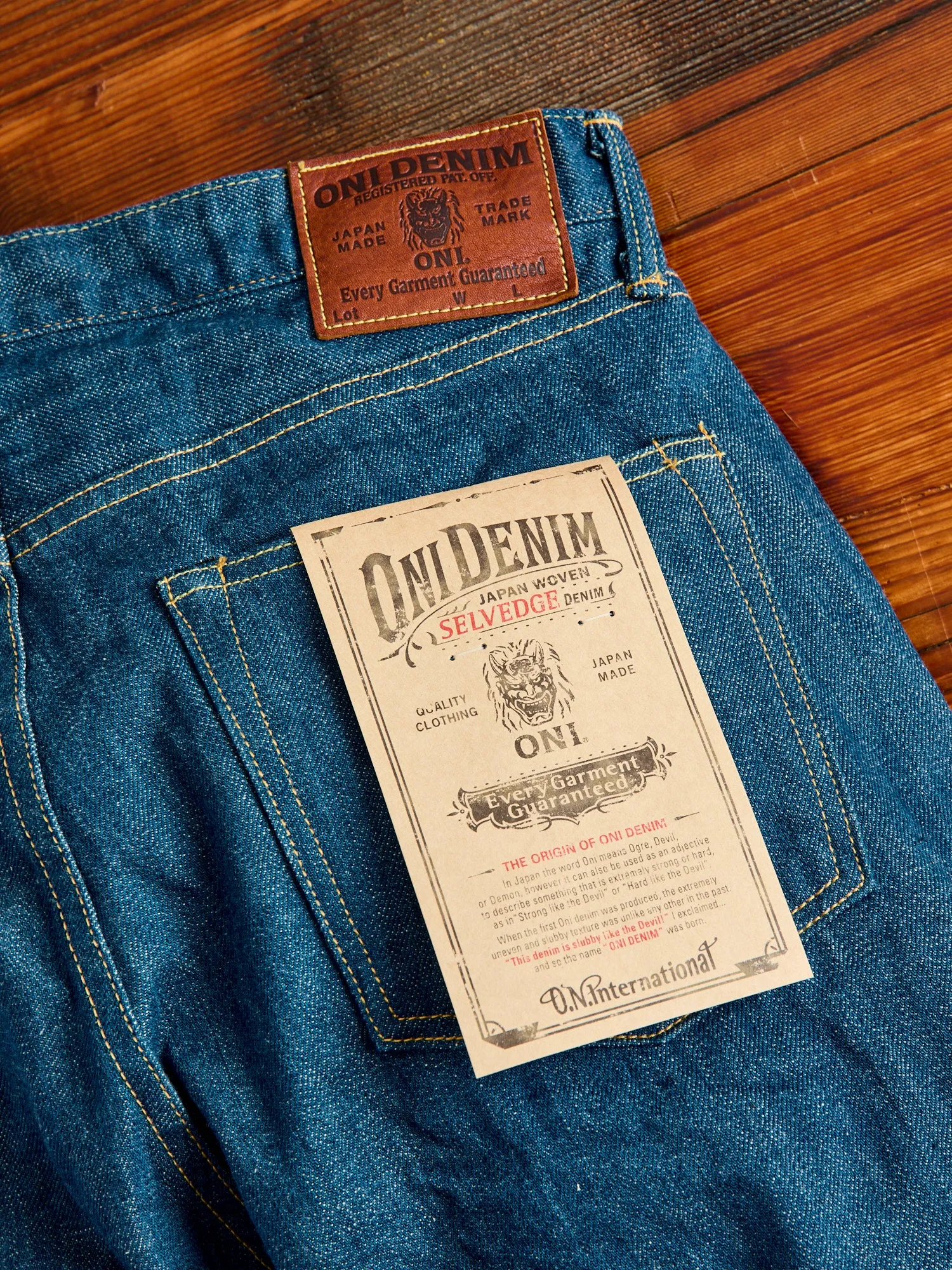 570-OFBD "Old Fade Blue" 13.7oz Selvedge Denim - Classic Straight Fit