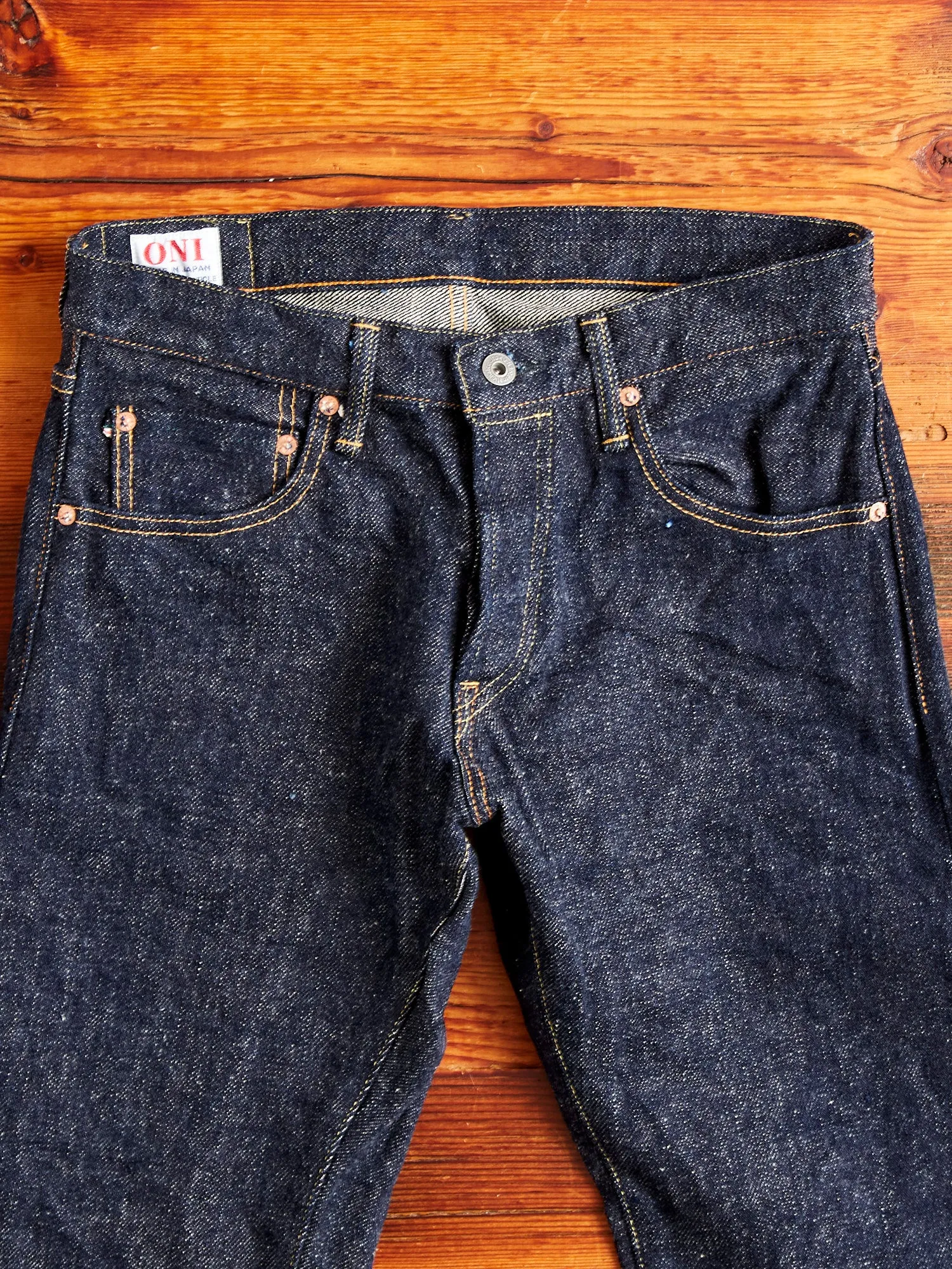 622-DIZR "Dark Indigo Secret Denim" 20oz Selvedge Denim - Relaxed Tapered Fit