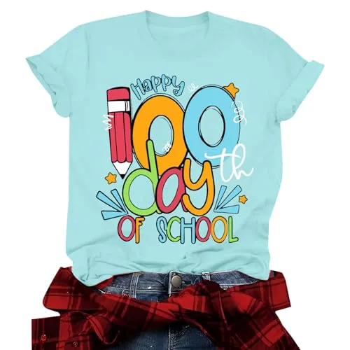 Amázon Tools School Day Shirt Amázon Pallets for Sale Liquidation Mystéry Bᴏxers Sign Up for Prime Membership Now Amázon Haul Items Under 20 Womens Short Sleeve Tops,A2-Sky Blue,Medium