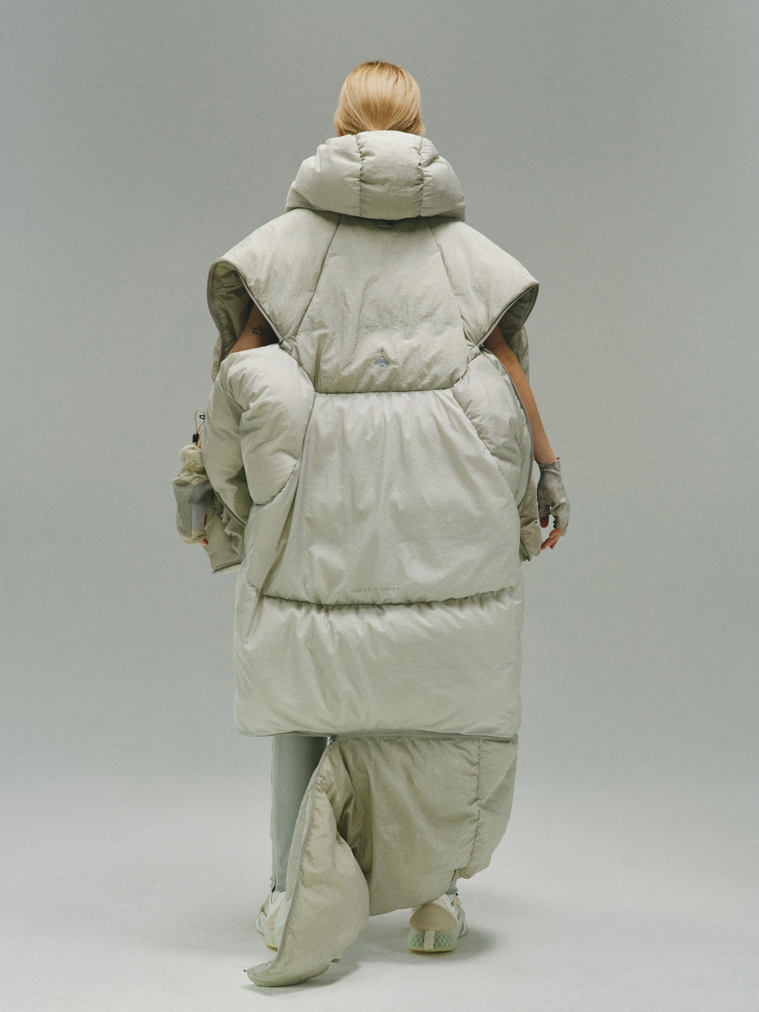 AS / Multiform Cocoon-Style Down Robe