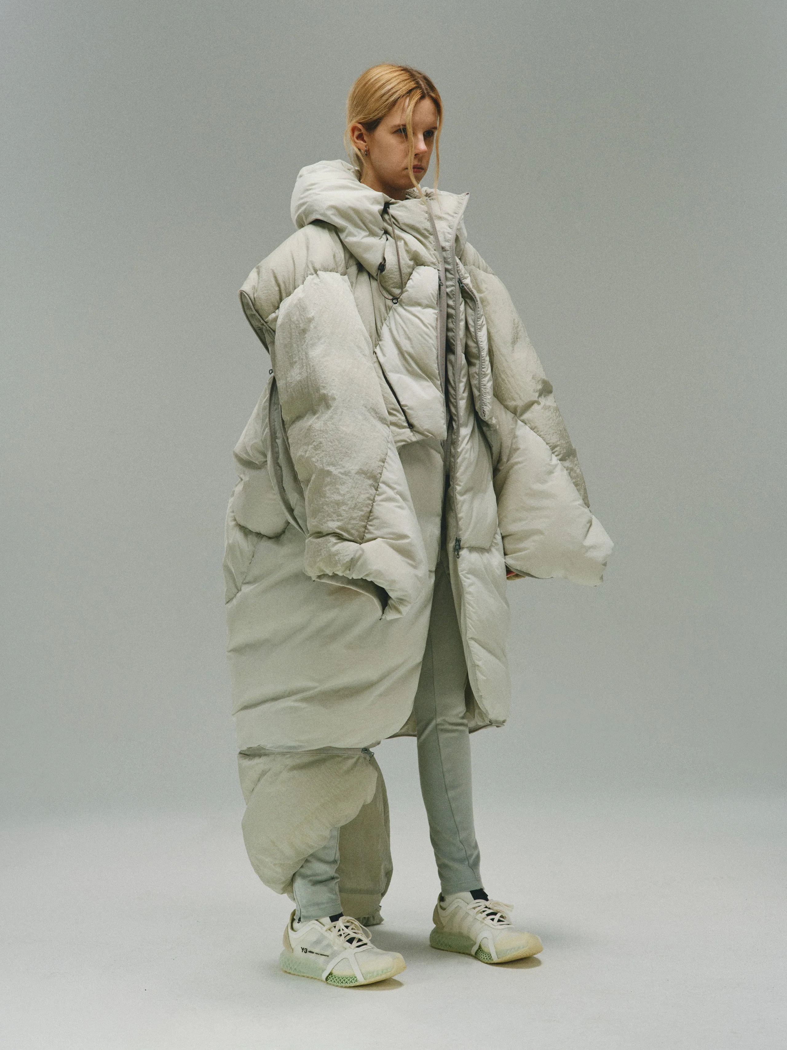 AS / Multiform Cocoon-Style Down Robe