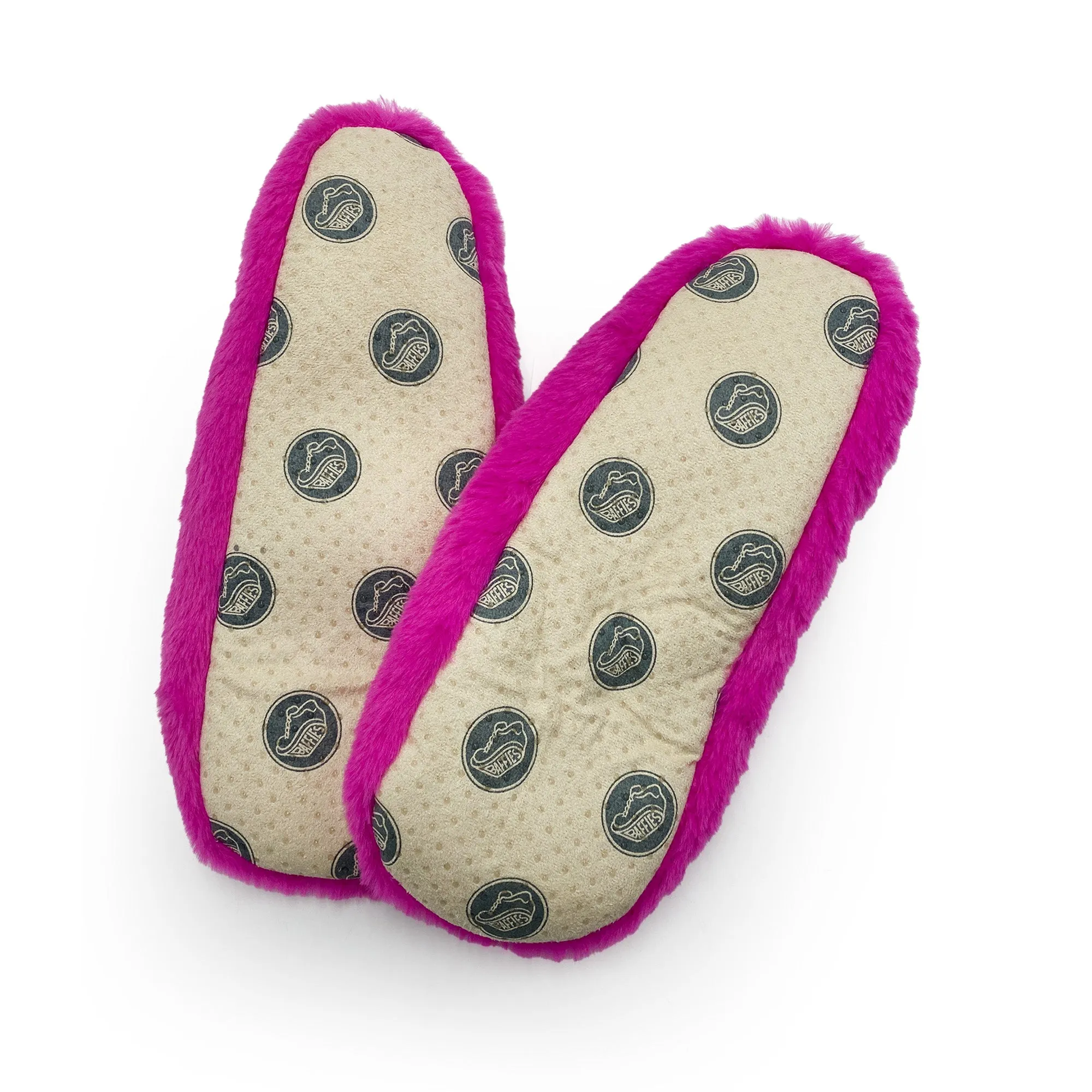 Baffies Light - Hot Pink Slippers