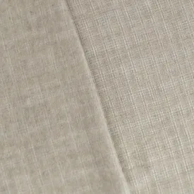 Beige/Dust Gray Brushed Back Wool Blend Slub Woven Jacketing Fabric