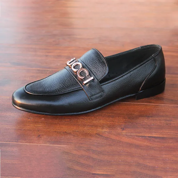 Black Moccasion Formal Shoes for men