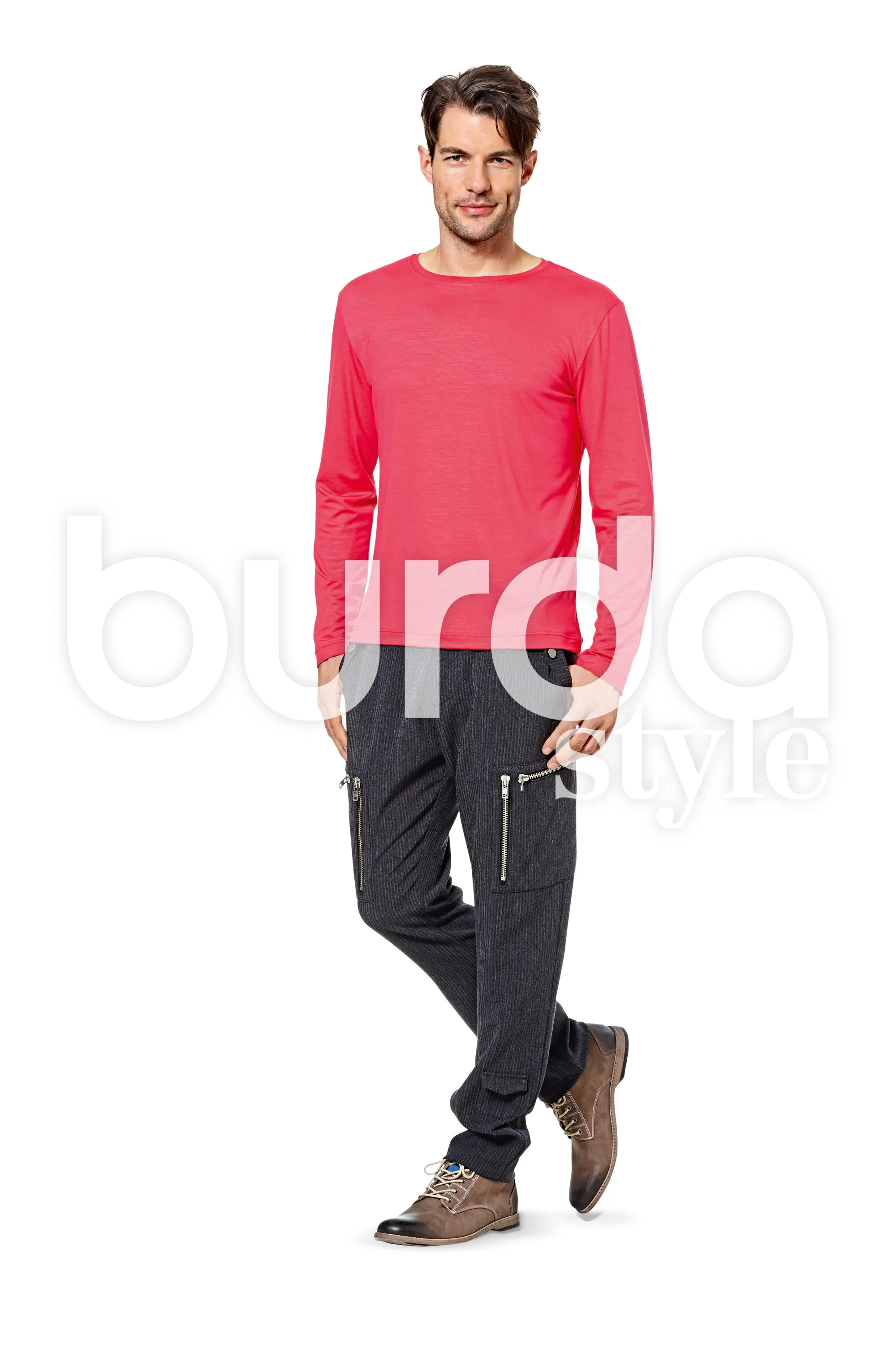 Burda Style 6602 Unisex Hoody Pattern