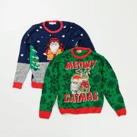 CHRISTMAS SWEATERS| SET OF 2