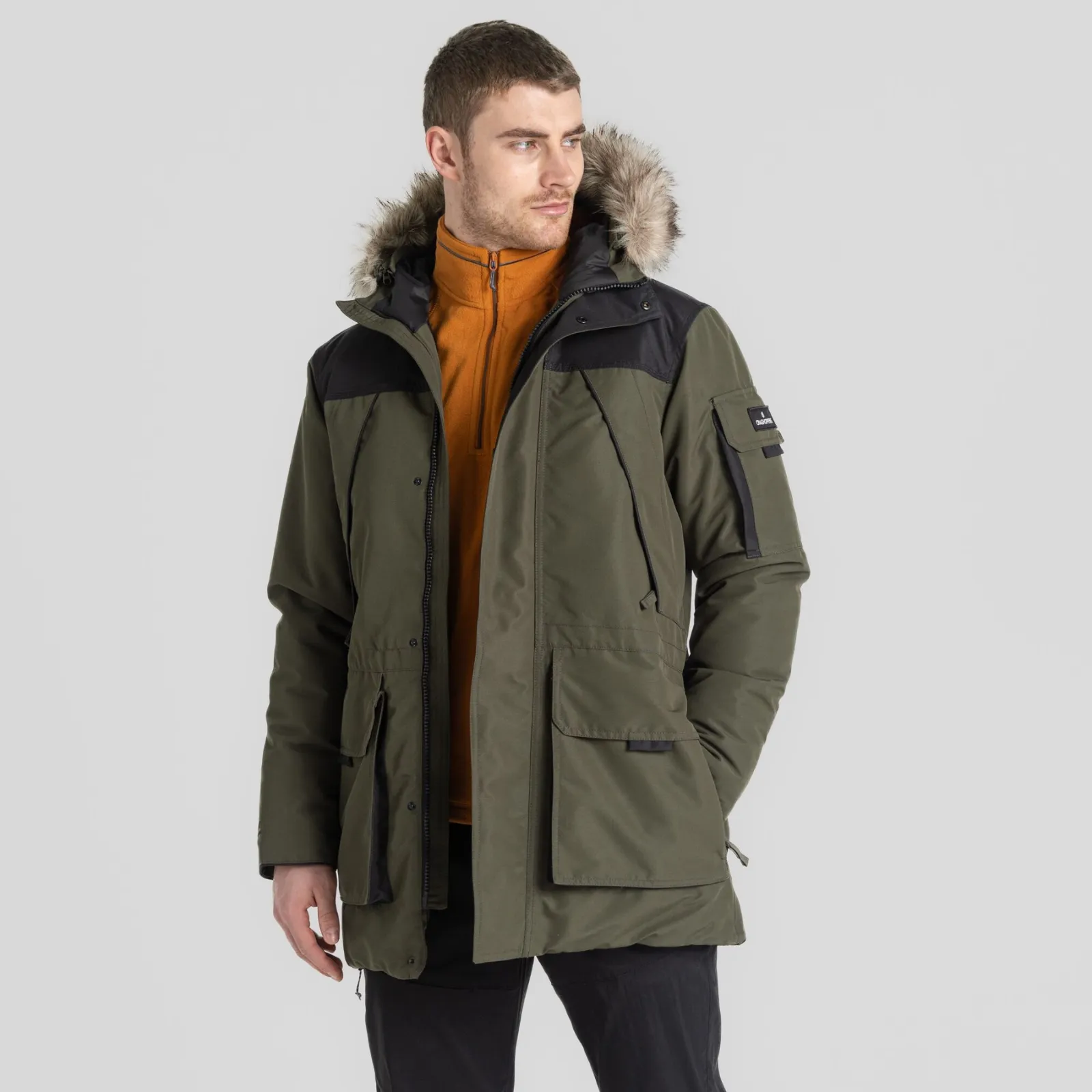 Craghoppers Mens Bishorn III Waterproof Parka Jacket