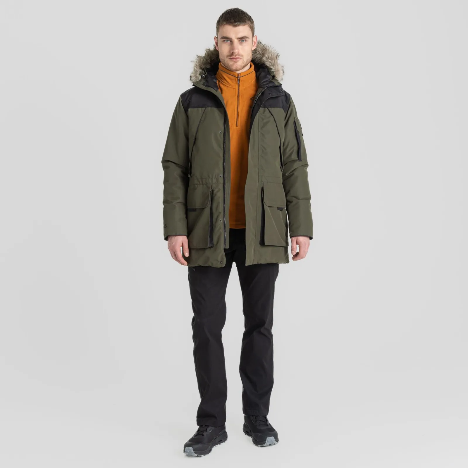 Craghoppers Mens Bishorn III Waterproof Parka Jacket