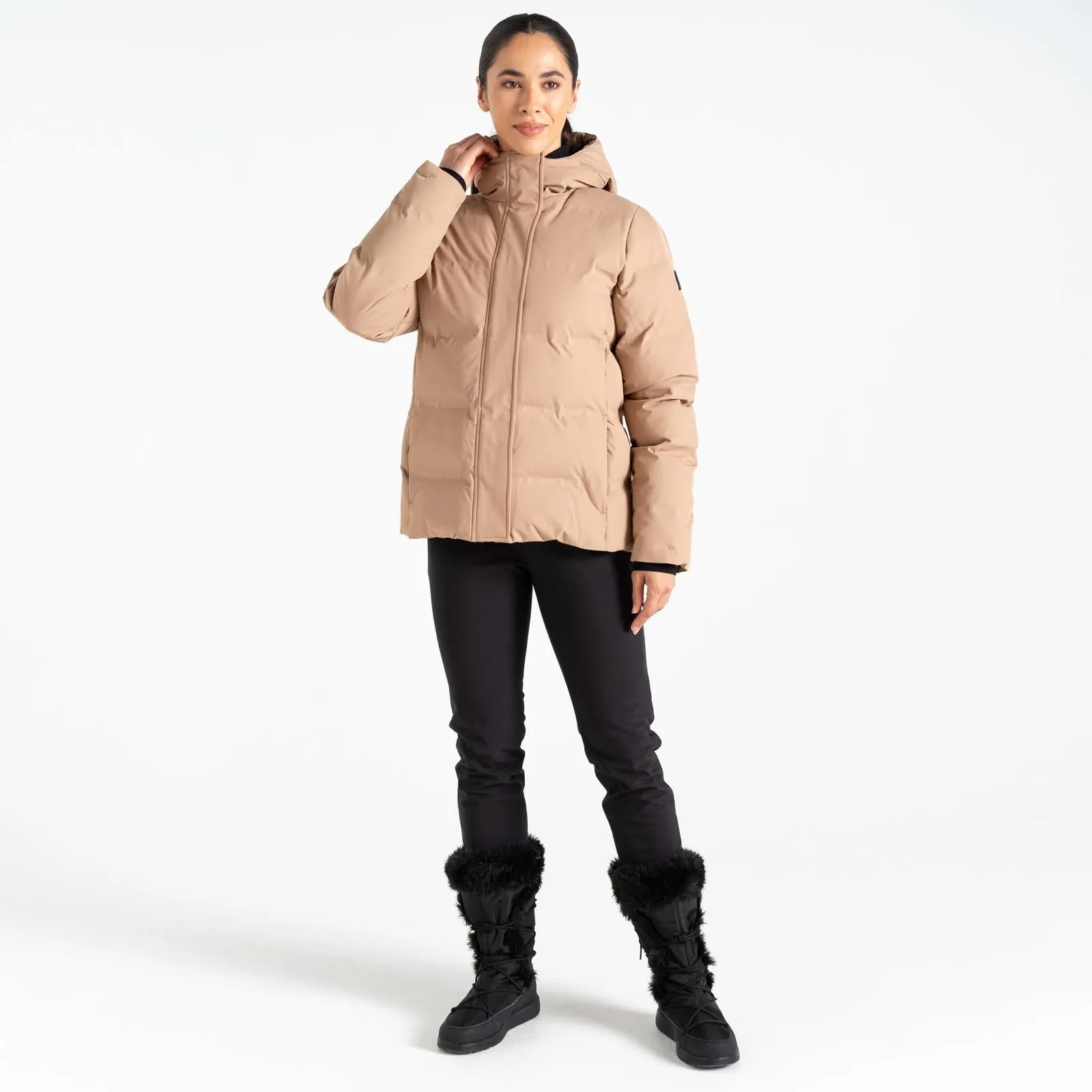 Dare 2b Womens Entrusted Hooded Padded Ski Jacket