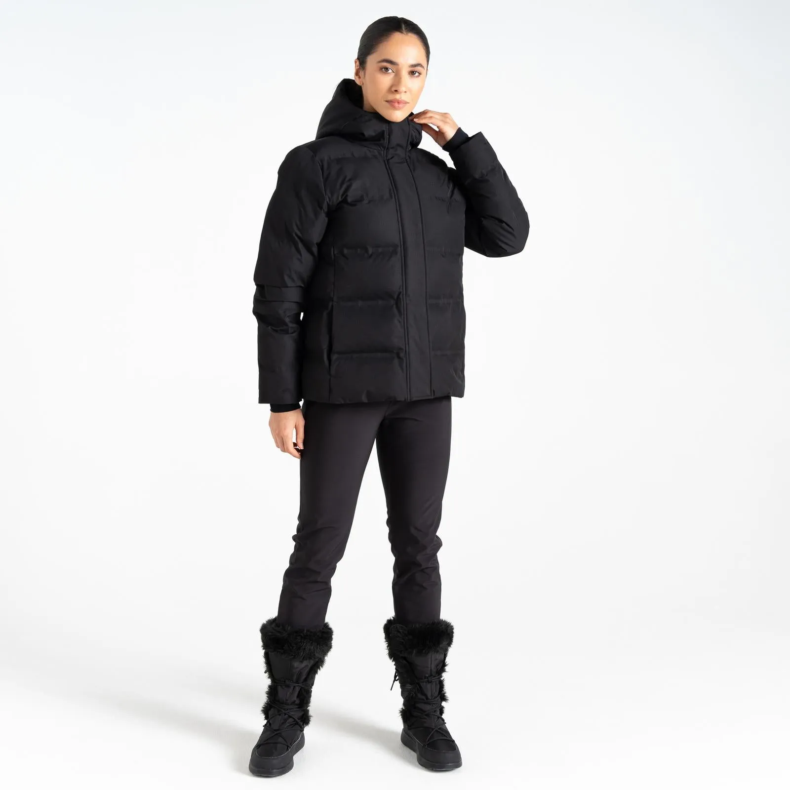 Dare 2b Womens Entrusted Hooded Padded Ski Jacket