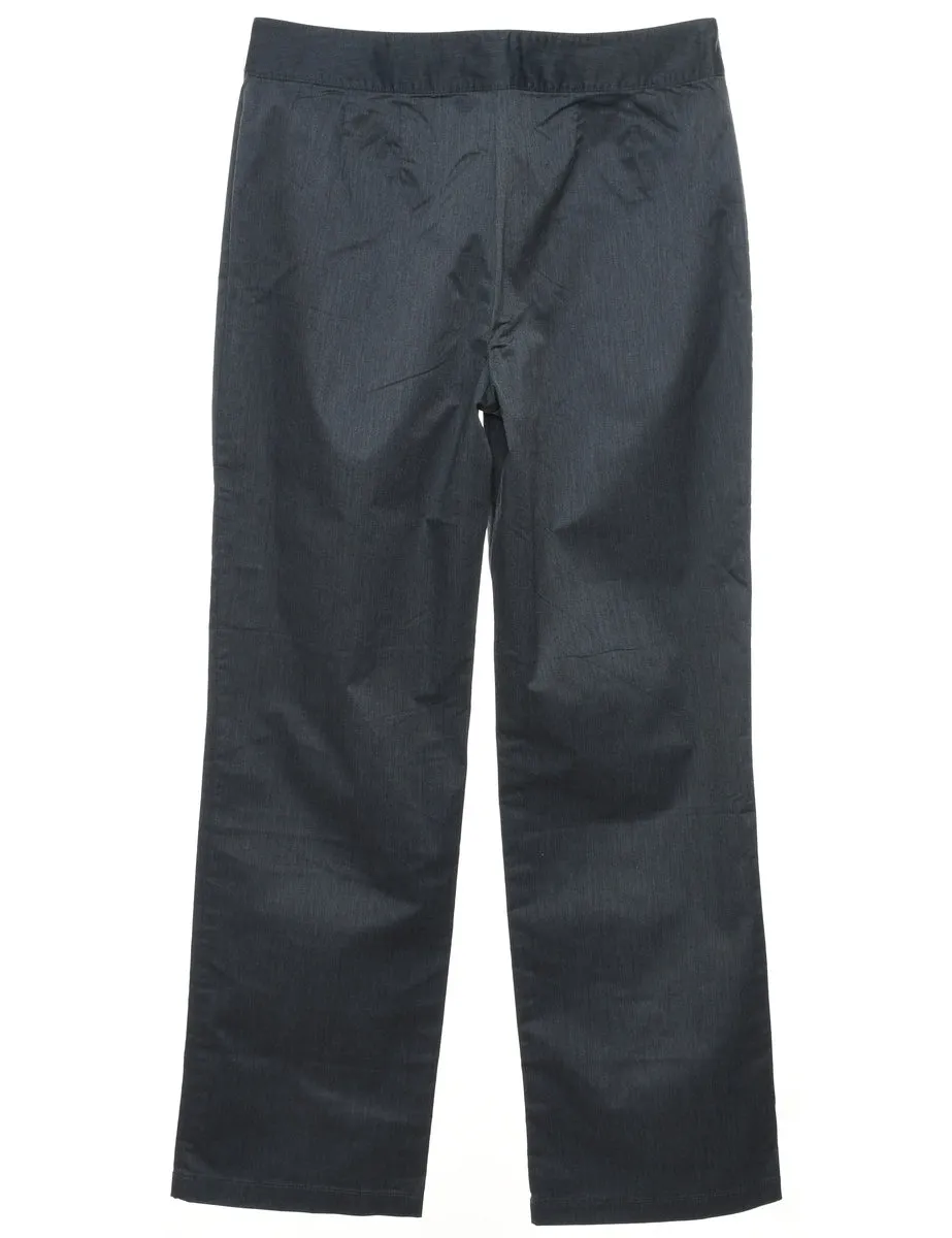 Dark Grey Classic Plain Trousers - W32 L32