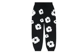 Denim Tears The Cotton Wreath Sweatpants Black