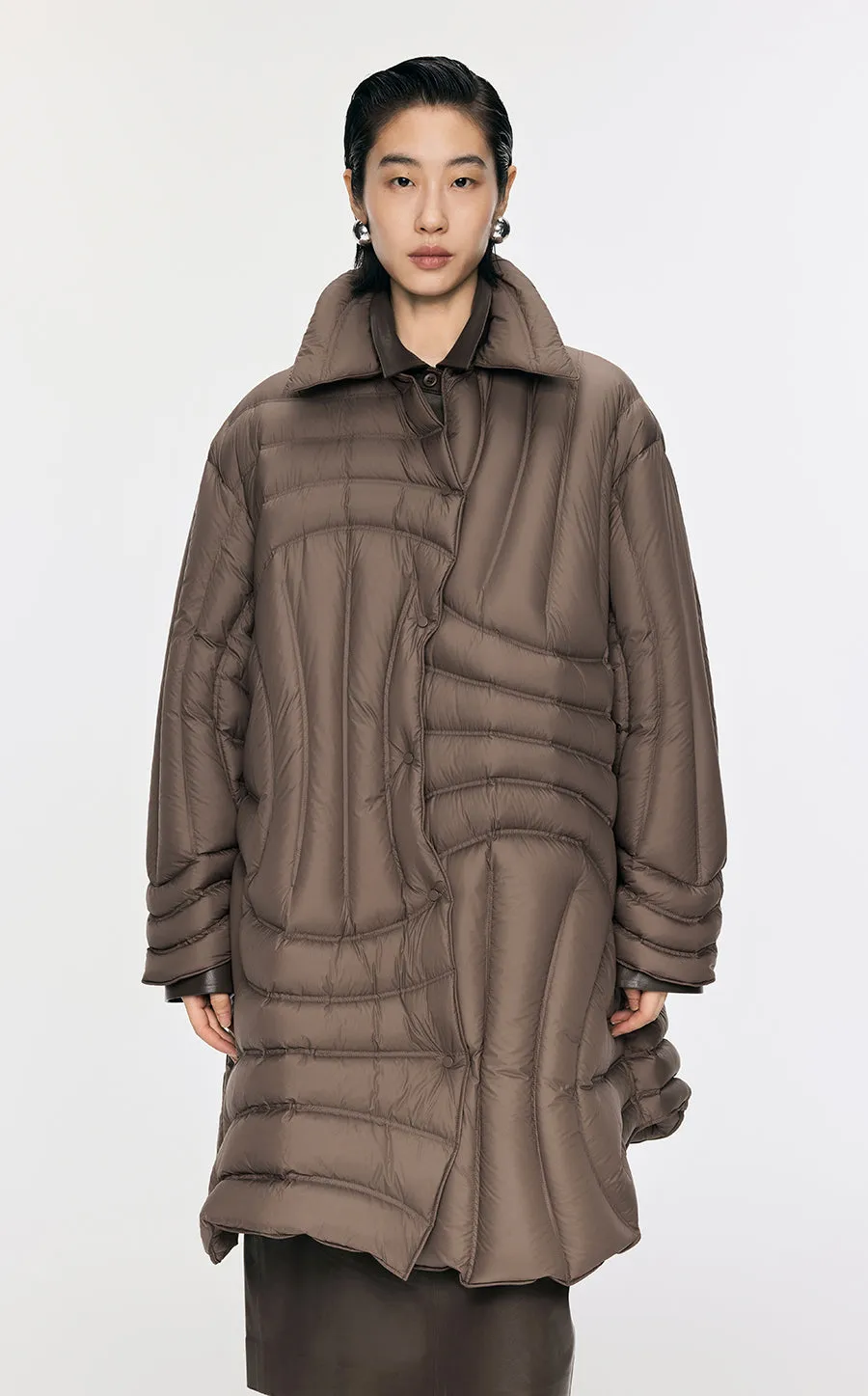 Downcoat / JNBY Irregular A-Shape Down Coat