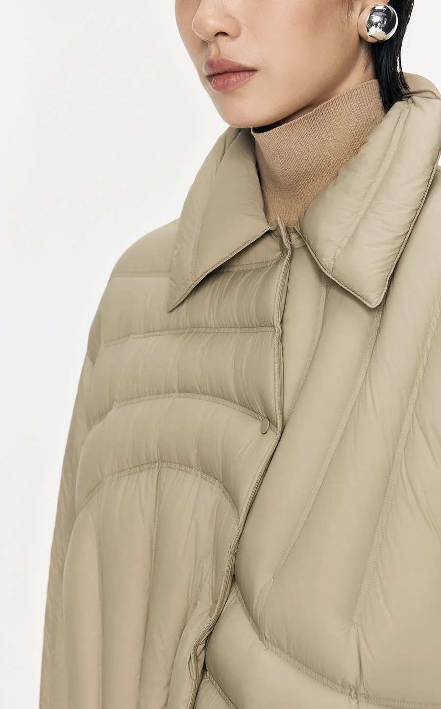 Downcoat / JNBY Irregular A-Shape Down Coat