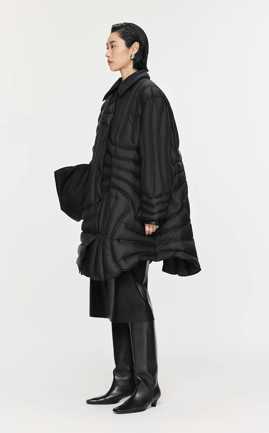 Downcoat / JNBY Irregular A-Shape Down Coat