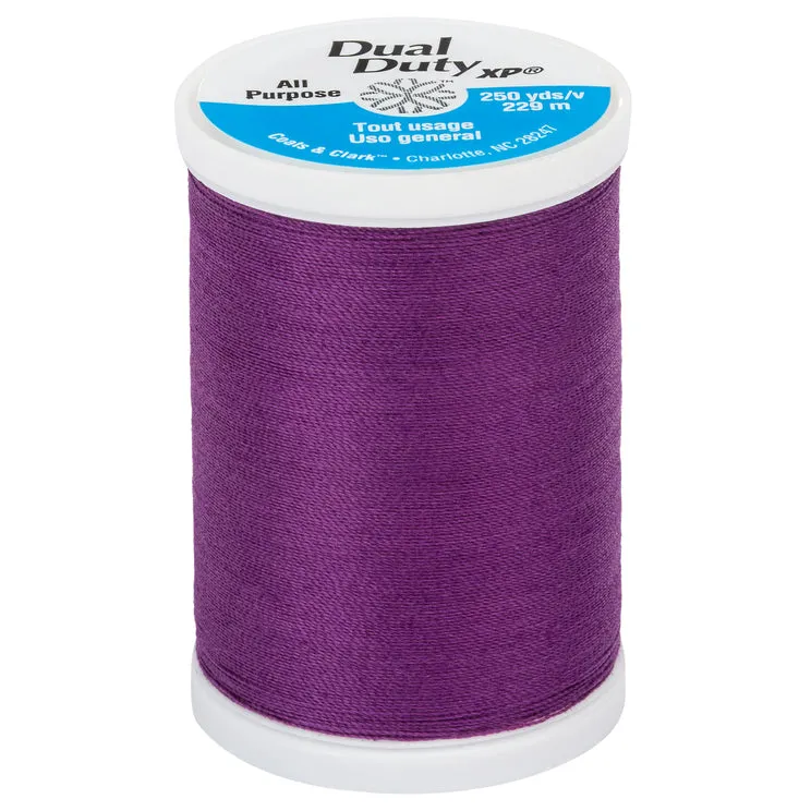 General Purpose Dual Duty XP Thread 250 yards- Purples, Reds, and Yellows