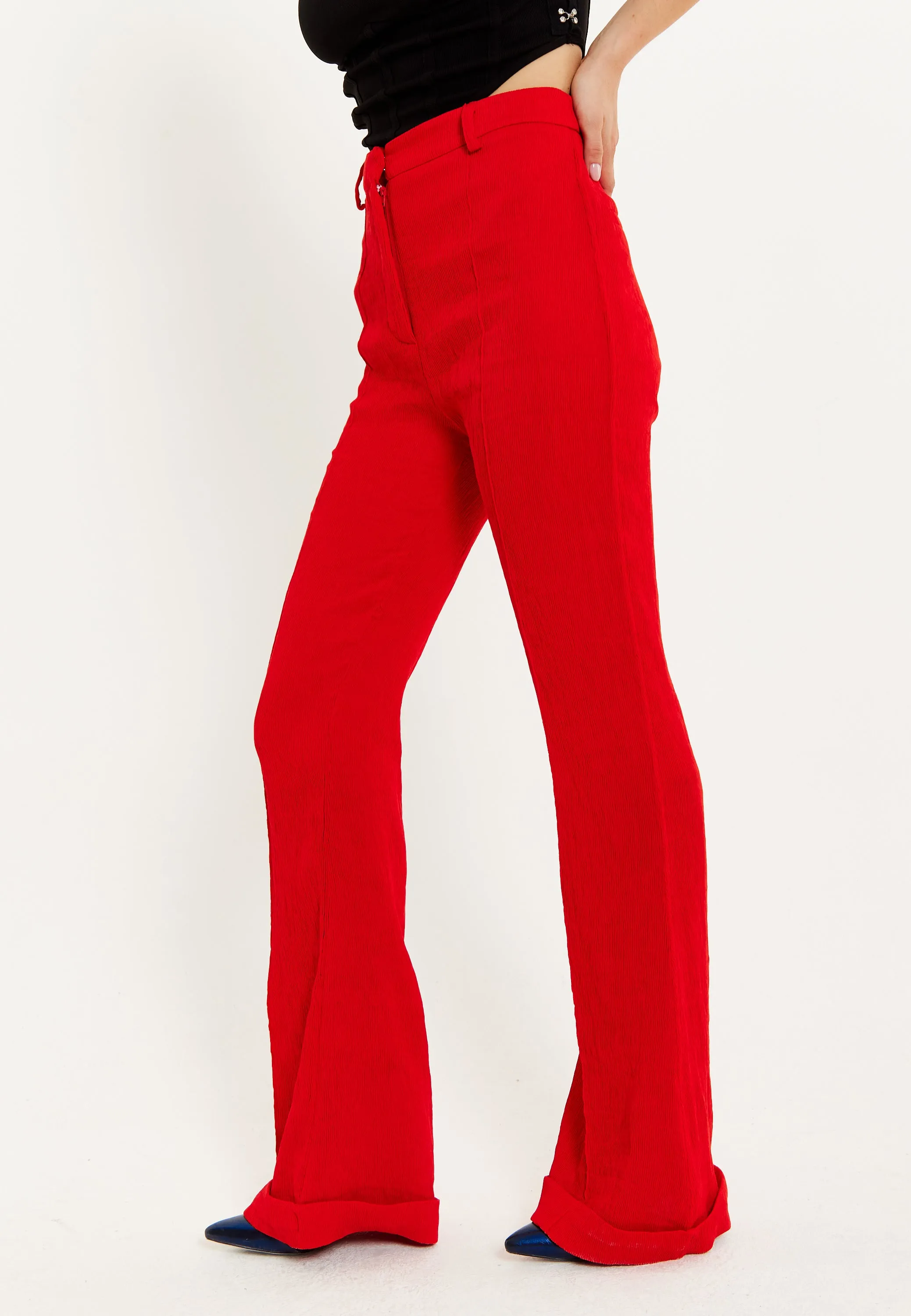 House Of Holland Red Trousers