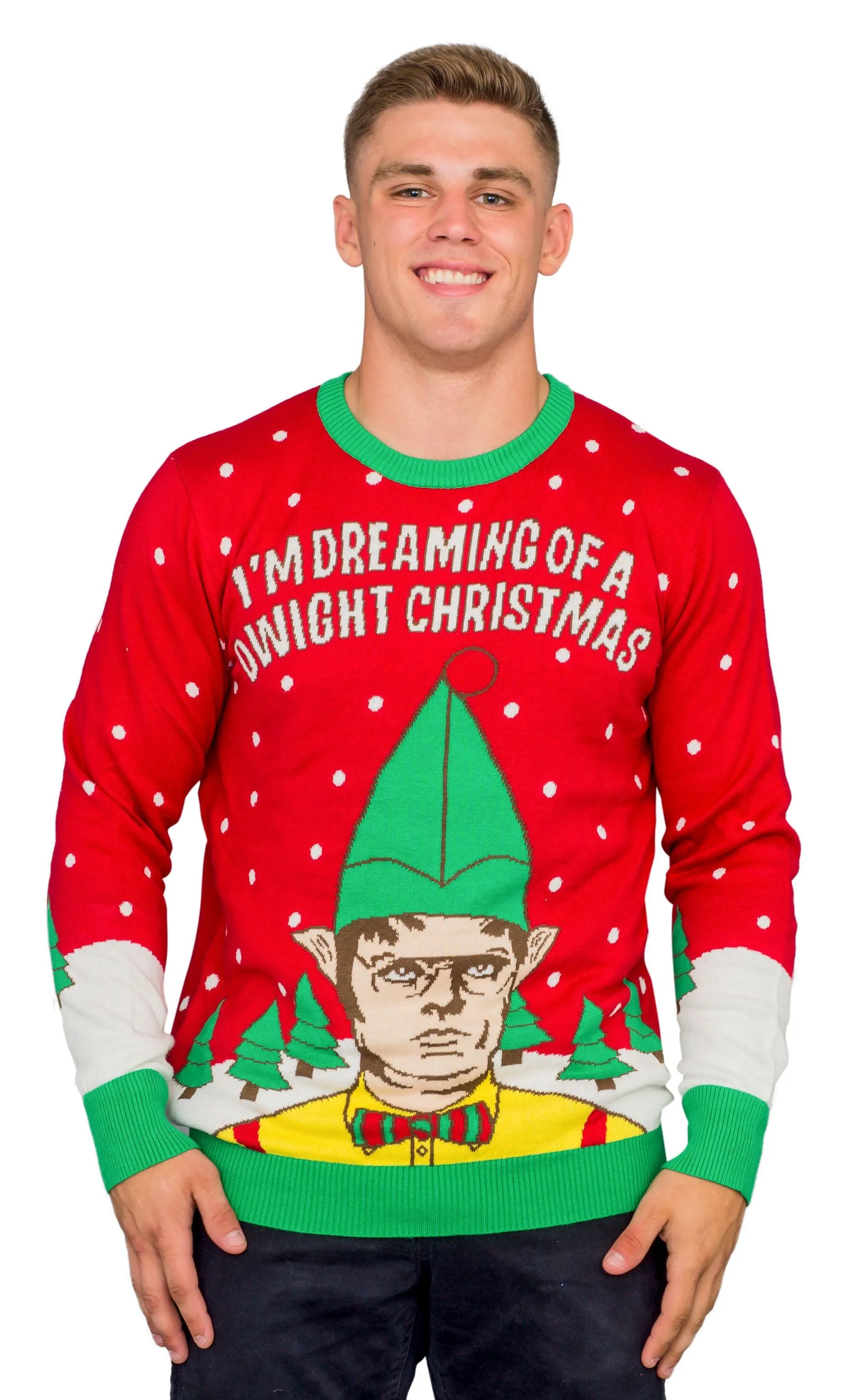 I'm Dreaming a Dwight Christmas Adult Ugly Sweater