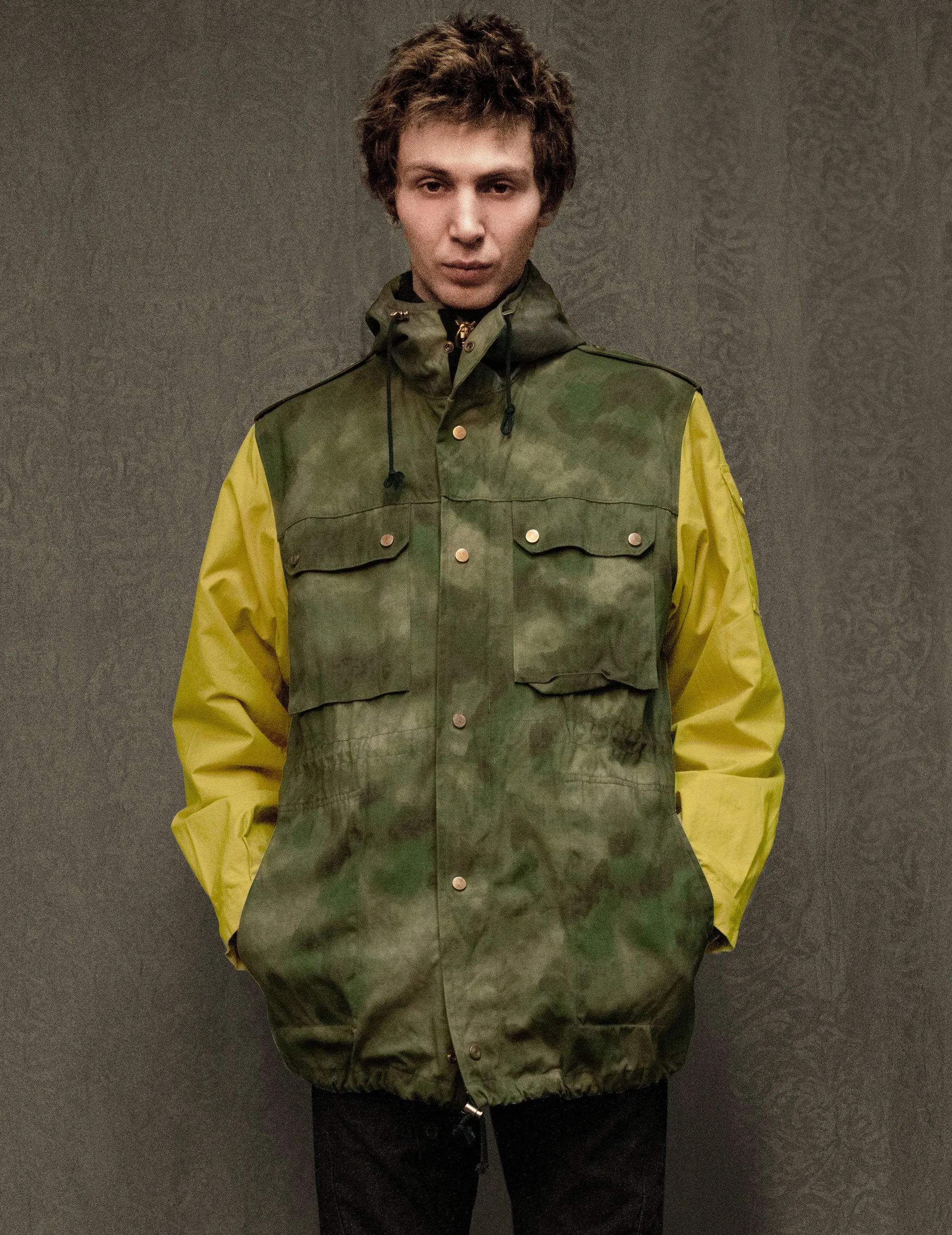 IMMORTAL Desert Parka Camo / Yellow Combo