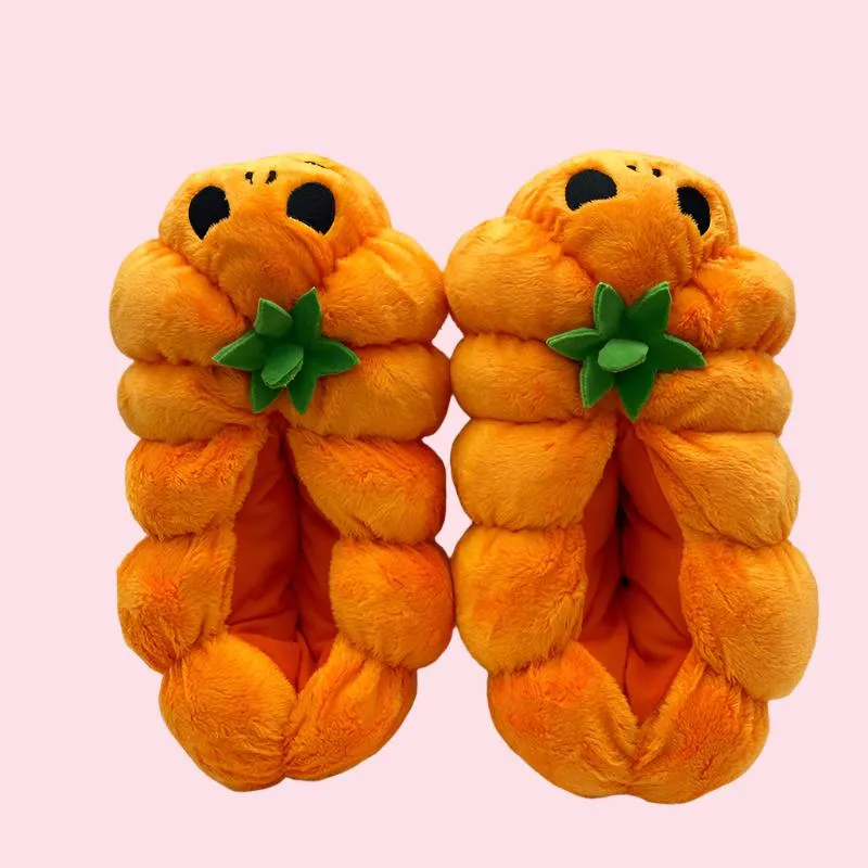 Jack-o'-Lounge Slippers | Spooky Halloweem Slippers