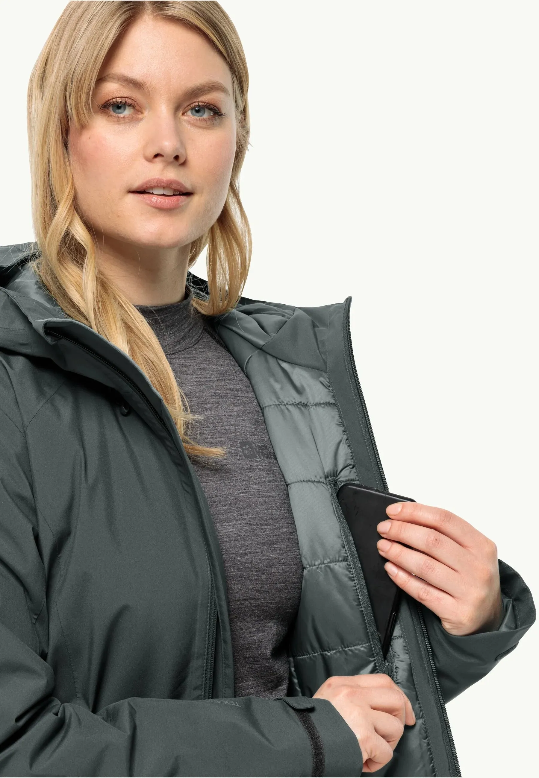 Jack Wolfskin Ladies Heidelstein Insulated Waterproof Jacket