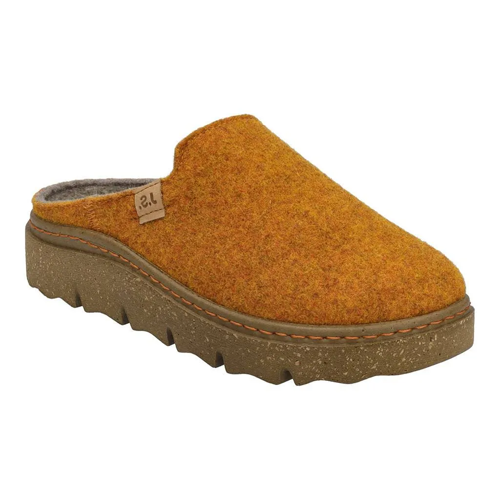 Josef Seibel Carmaux 01 Ladies Orange Slip In Textile Slippers