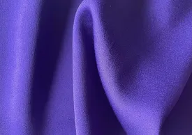 June Iris Rayon Viscose Blend Crepe-Back Satin