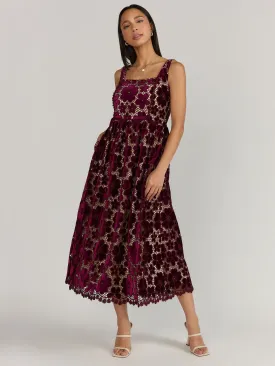 Just Me Velvet Lace Dress - Brands We Love