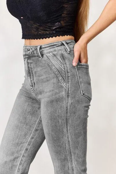 Kancan Alexis High Waist Slim Flare Denim