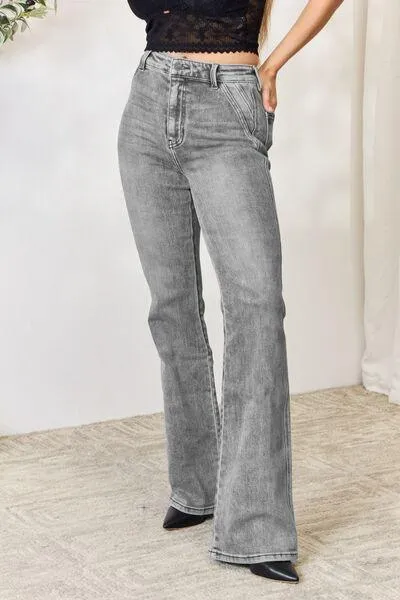 Kancan Alexis High Waist Slim Flare Denim