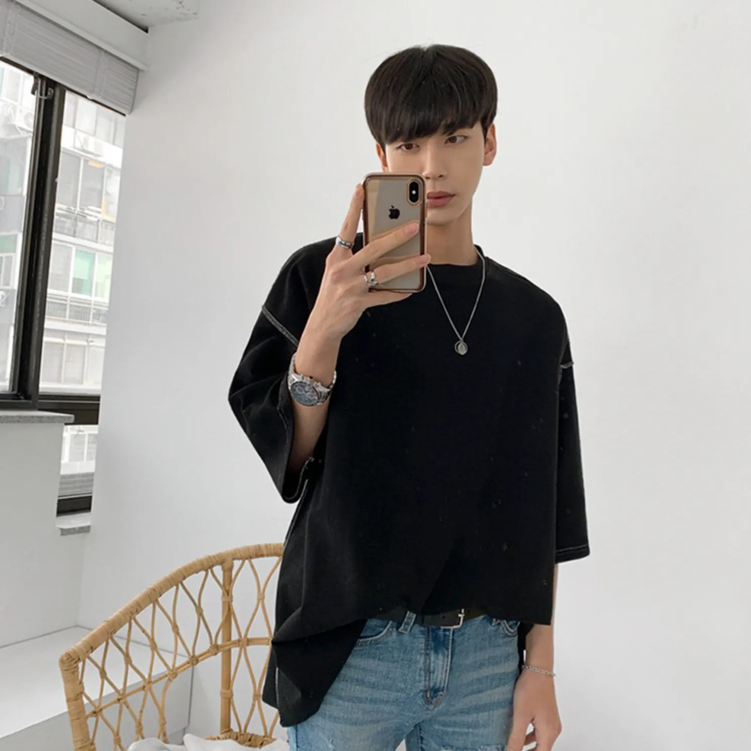 [Korean Style] Bonny Oversized Casual T-shirt