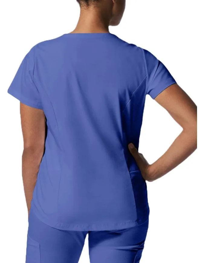 Landau ProFlex Women's 2 Pocket V-Neck Scrub Top