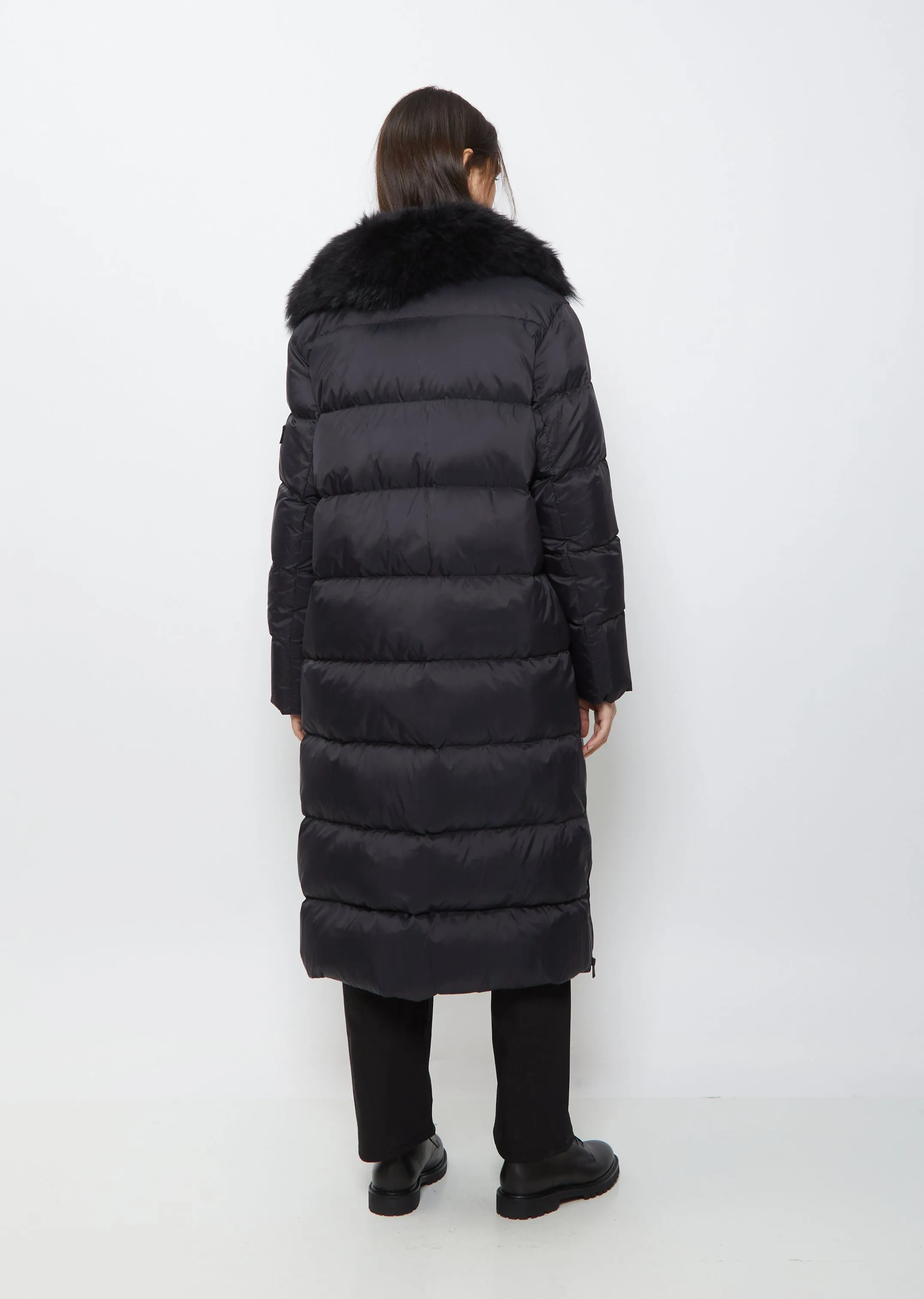 Long Down Puffer Coat