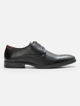 Men's Black Regular Toe Lace Up Formal  (ID2113)