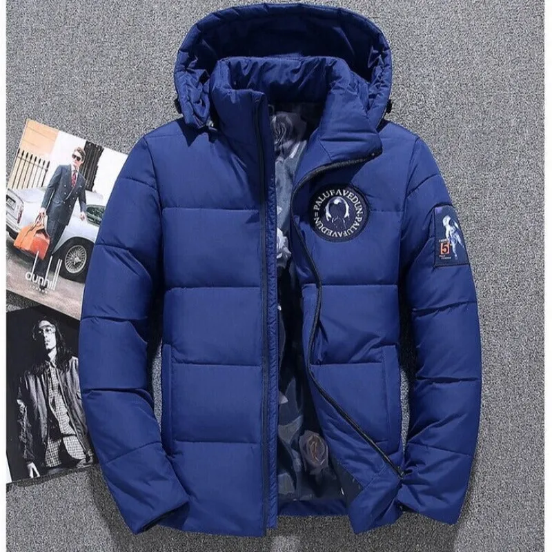 Men's Winter Classic Hooded Warm Jacket