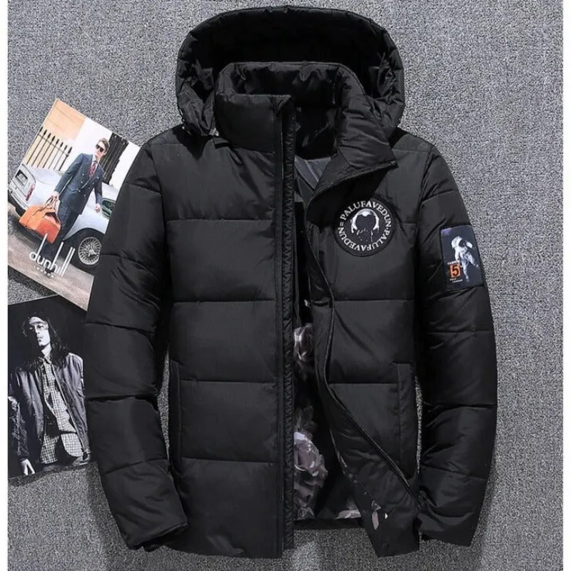 Men's Winter Classic Hooded Warm Jacket