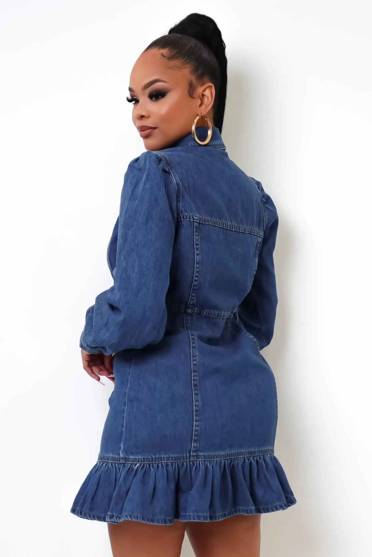 NEICY DENIM DRESS