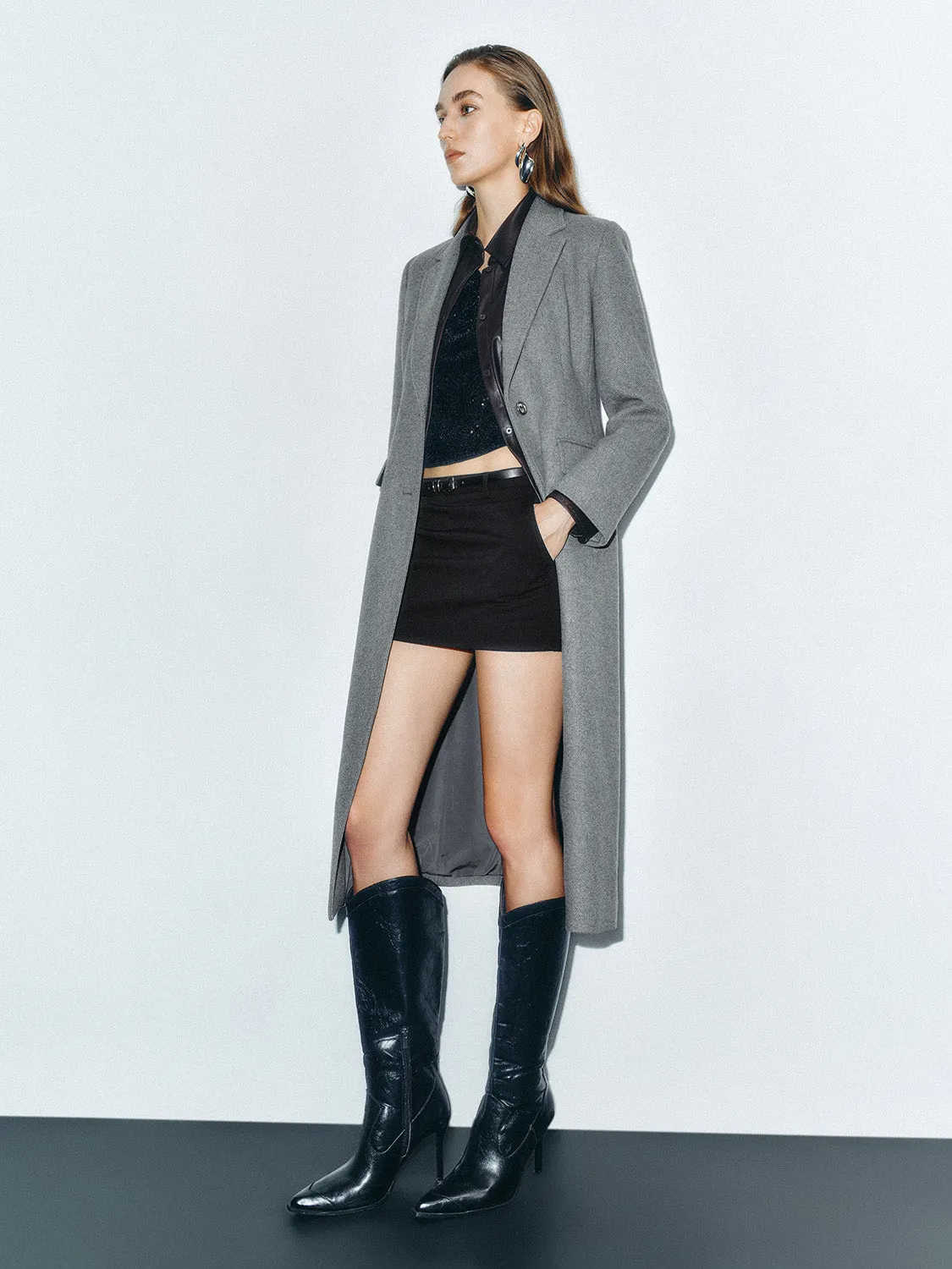 Notched Collar Coats