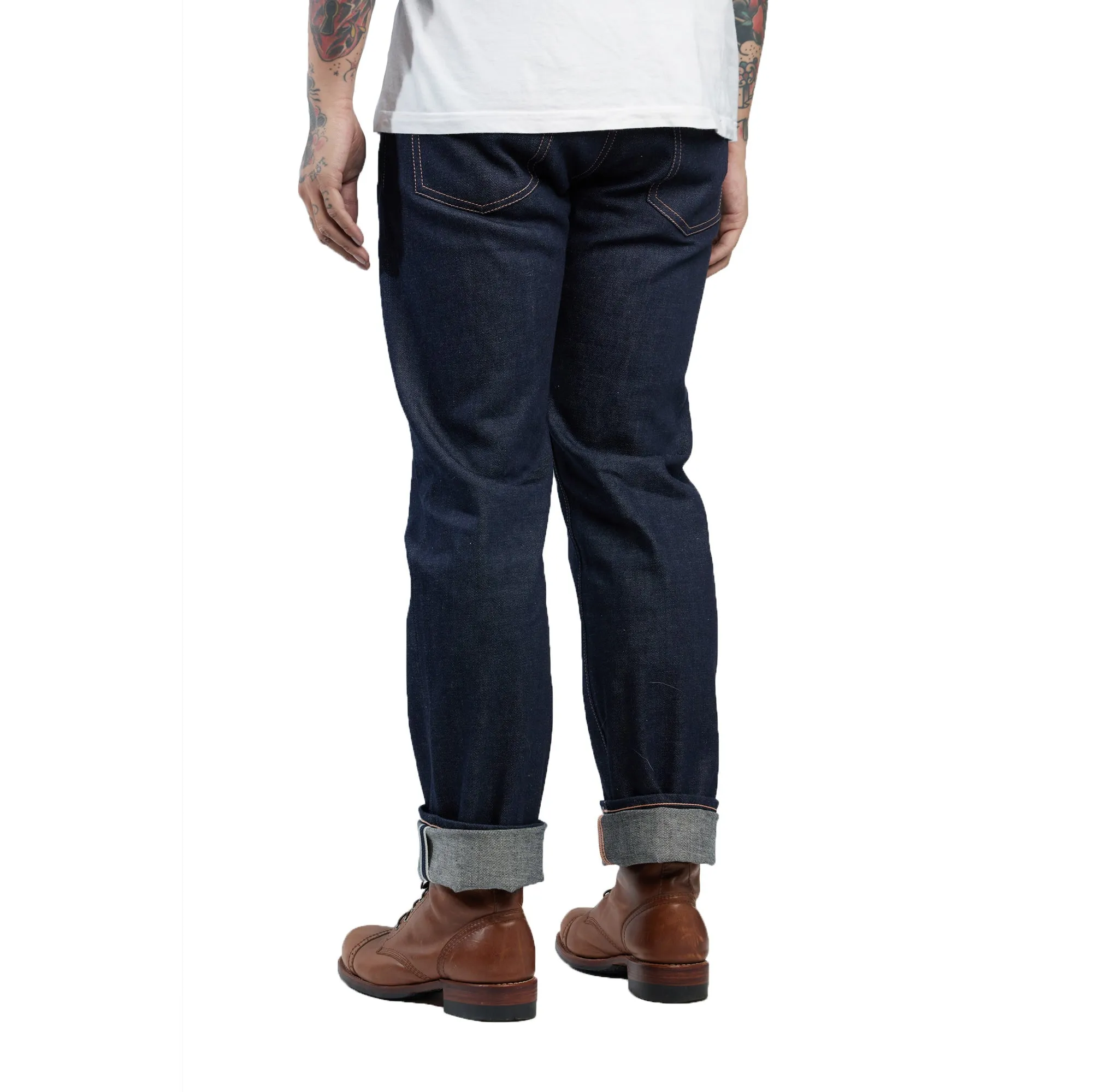 NST131 - MEDIUM BLUE DENIM LIVIDUS SELVEDGE