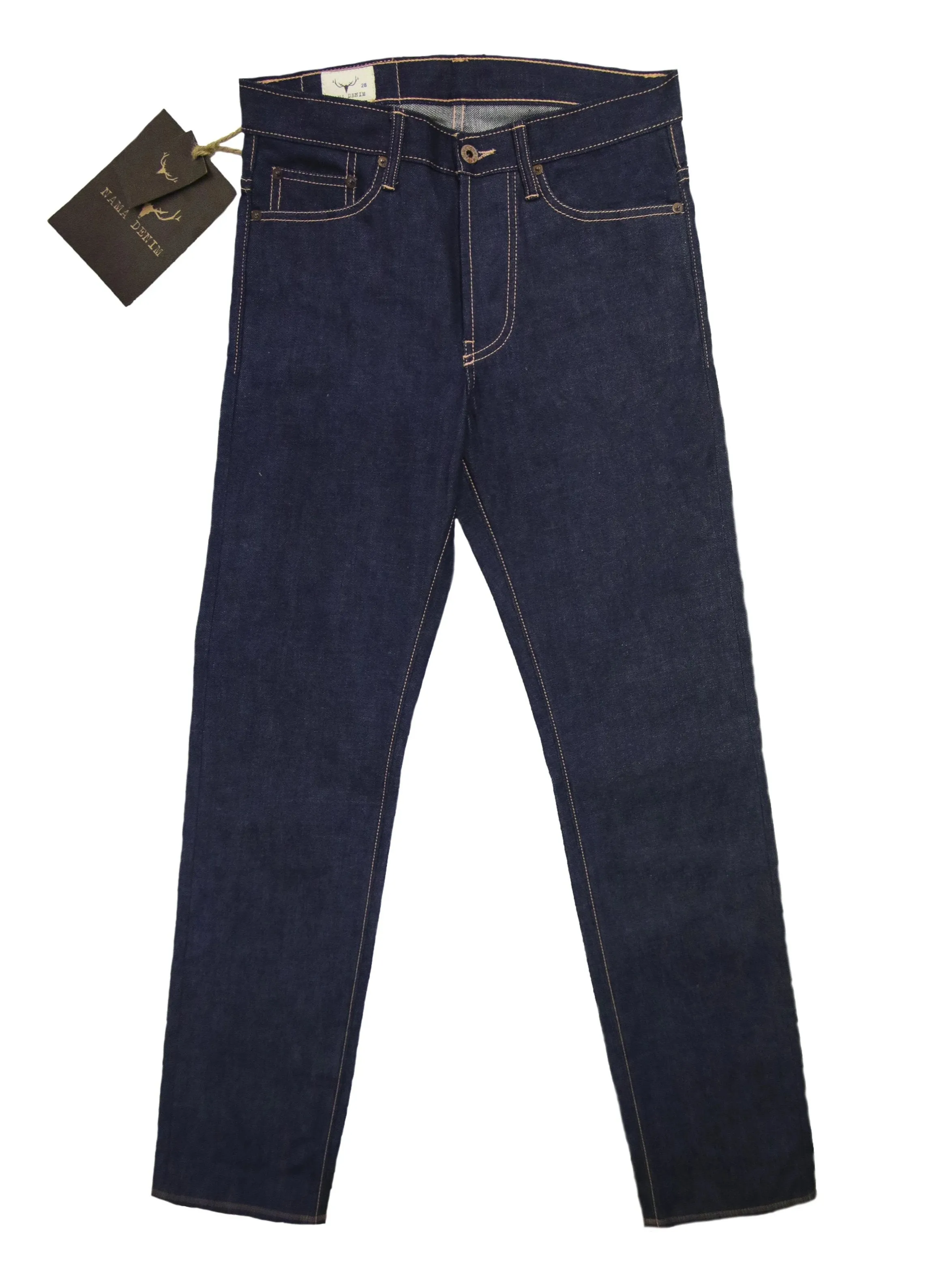 NST131 - MEDIUM BLUE DENIM LIVIDUS SELVEDGE