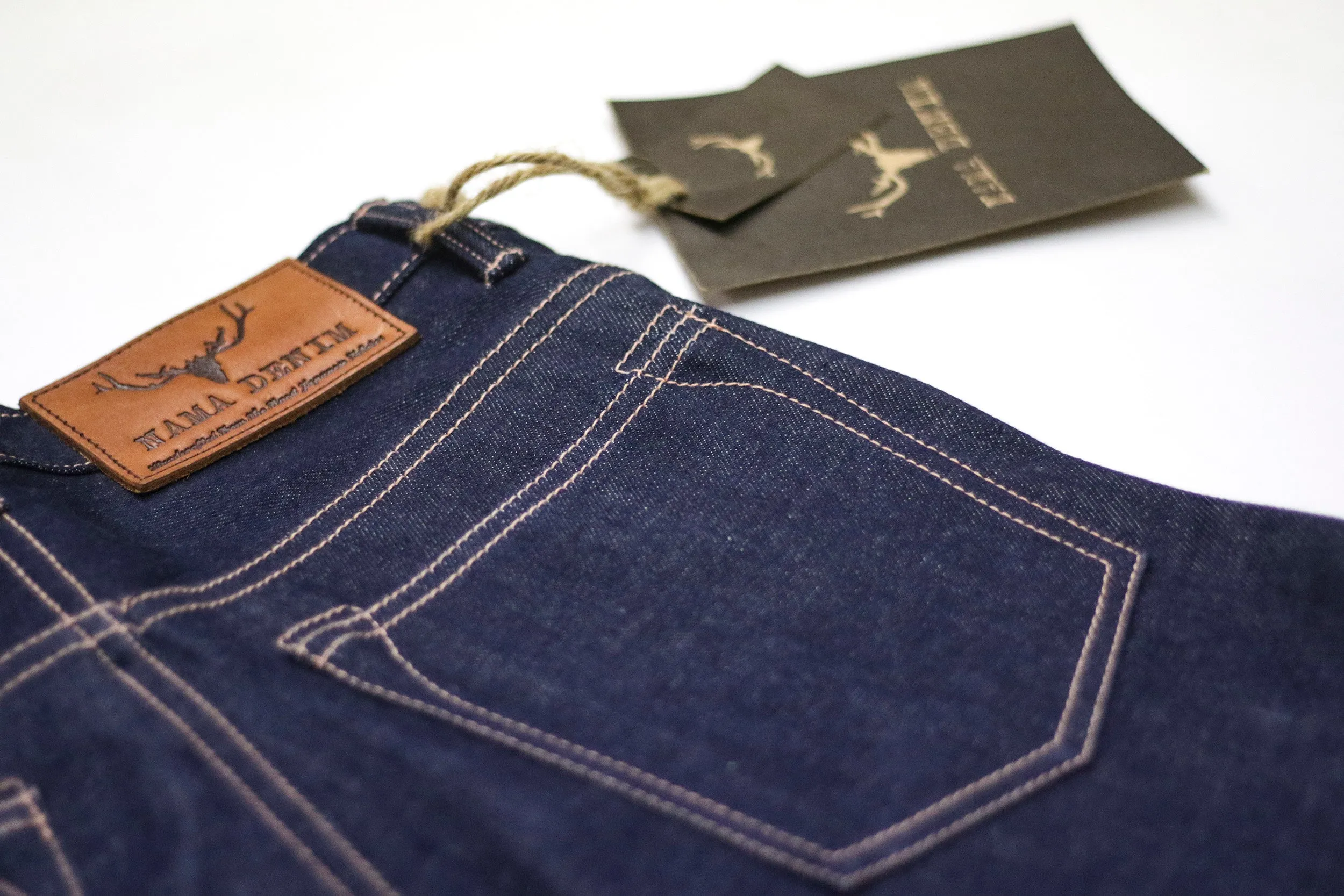 NST131 - MEDIUM BLUE DENIM LIVIDUS SELVEDGE