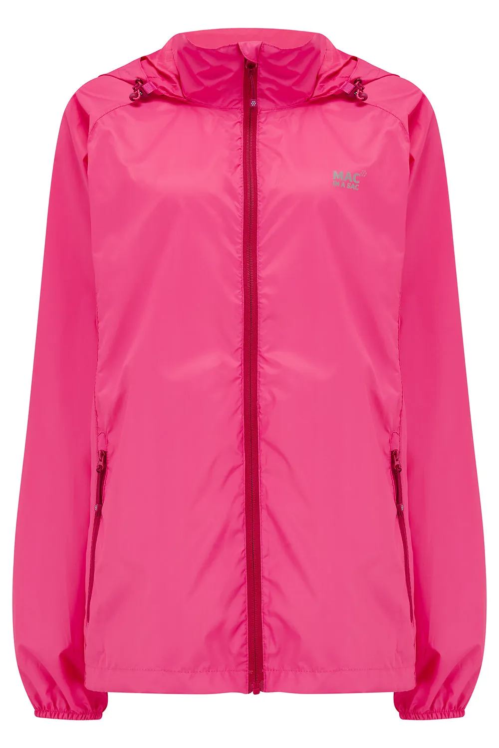 Origin Packable Waterproof Jacket - Pink Tonal Zip