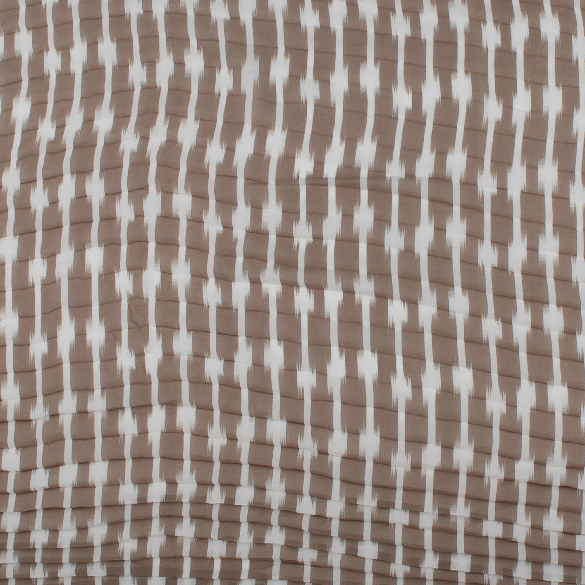 Pleated Polyester - ALISSE - 005 - Taupe