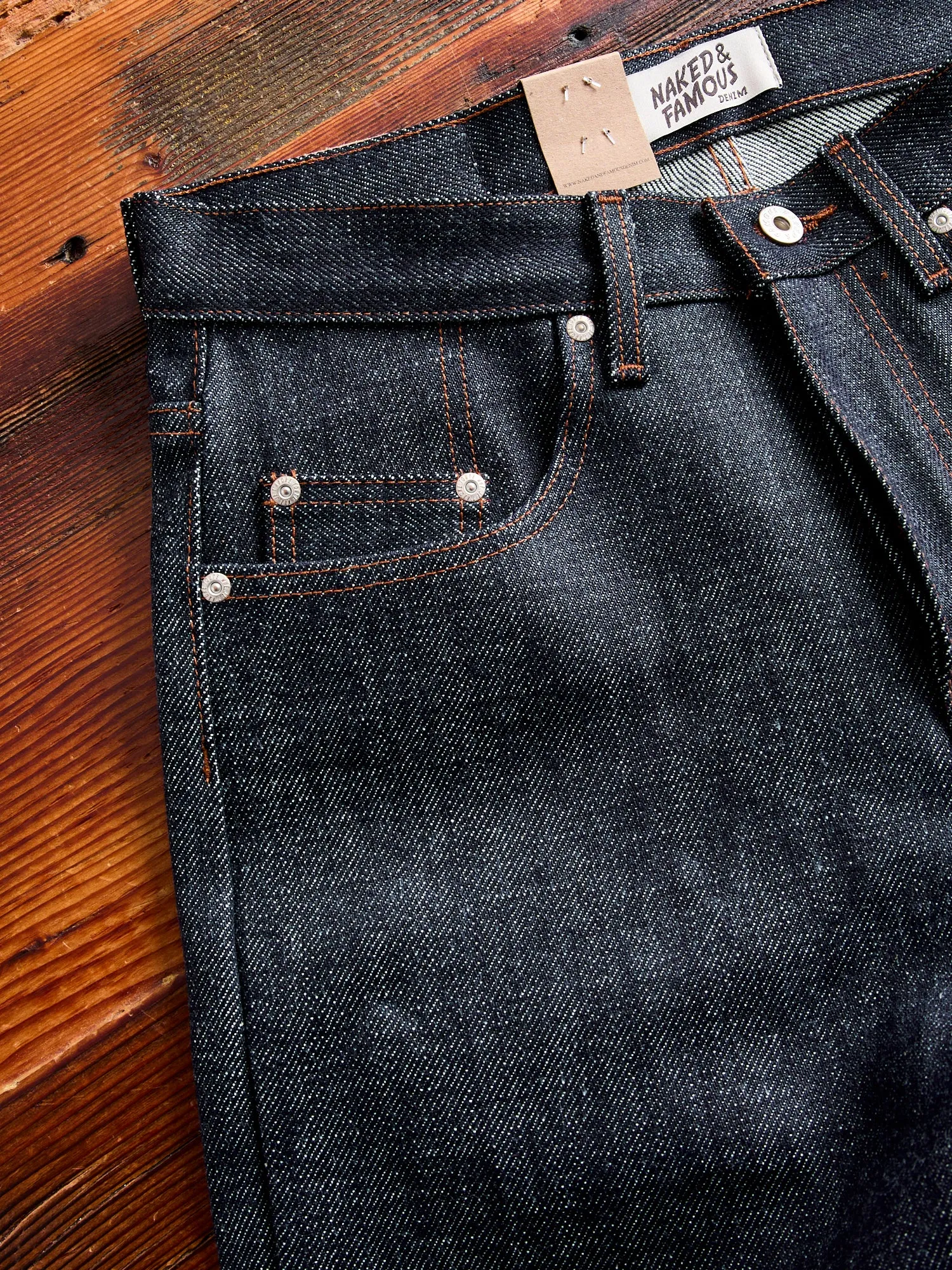 "Elephant 13 - Red Core" 21oz Selvedge Denim - Easy Guy Fit