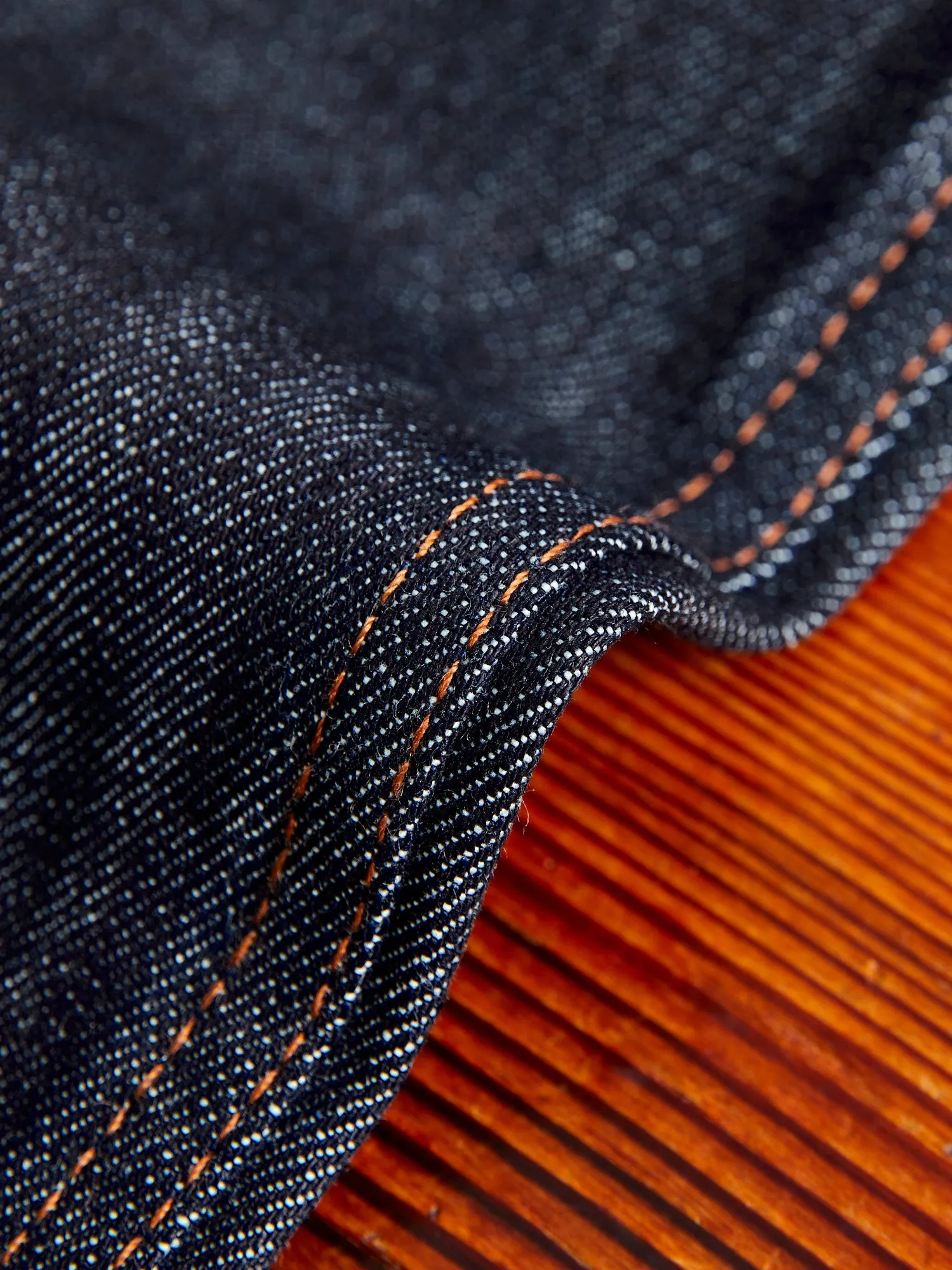 "Stretch Selvedge" 12.5oz Selvedge Denim - Weird Guy Fit