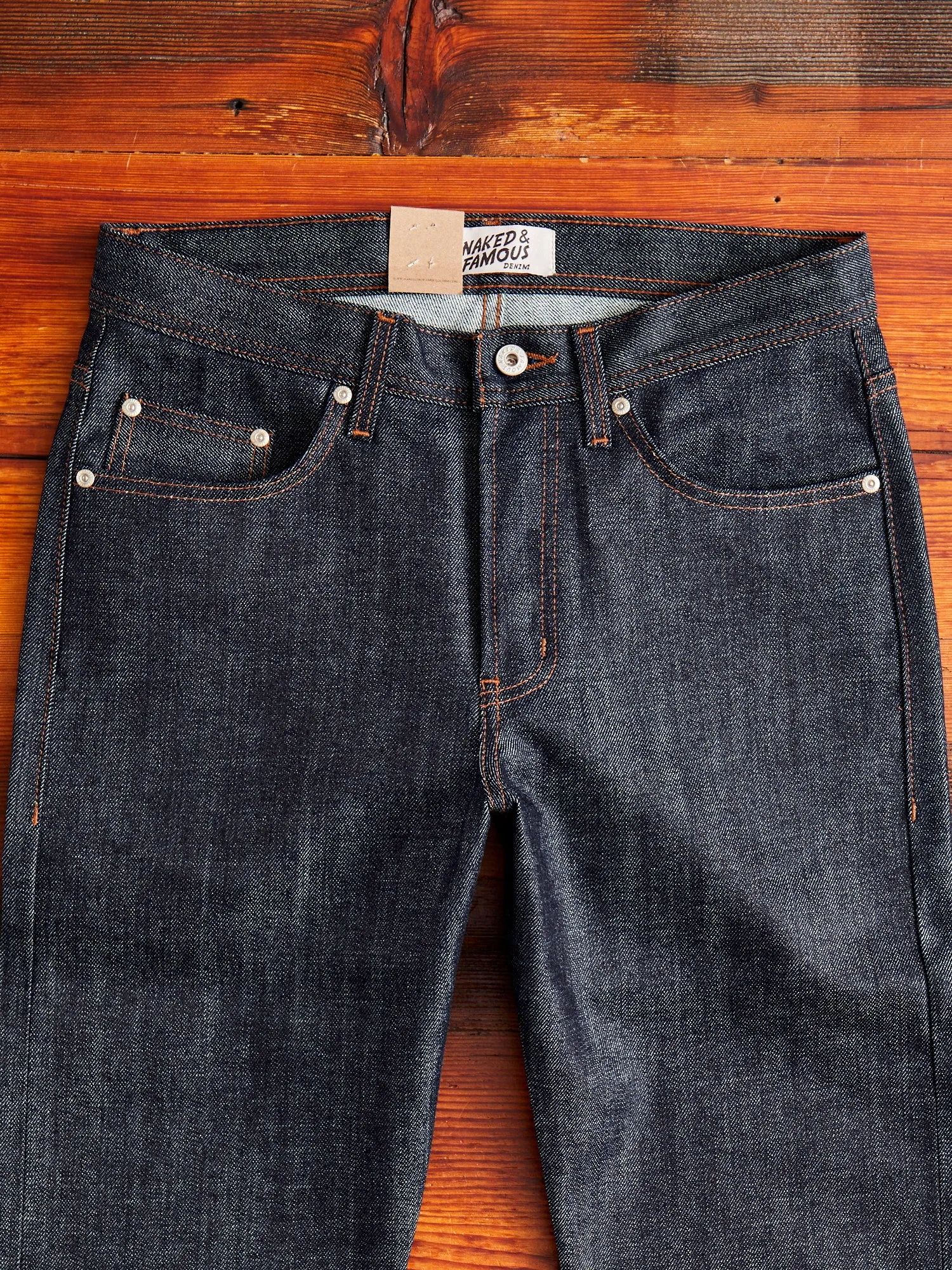 "Stretch Selvedge" 12.5oz Selvedge Denim - Weird Guy Fit